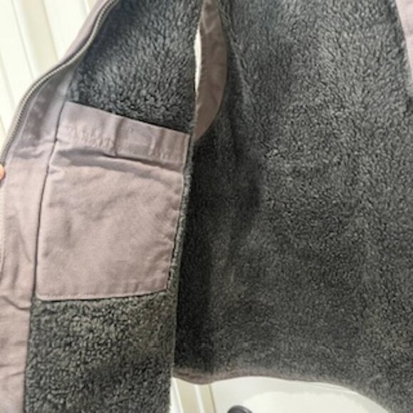 NEW Carhartt Gray Sherpa Lined Relaxed Fit Barn Vest Women’s Sz XXL NWT - Picture 9 of 13